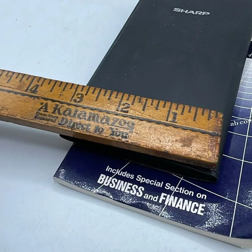 Vintage Sharp EL-546D Scientific Calculator & manual. Tested